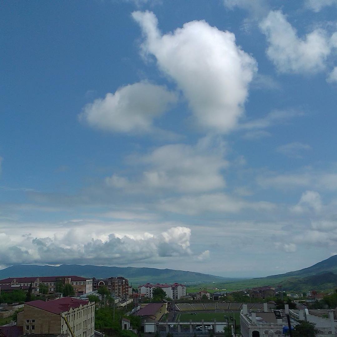 #cloudy at #stepanakert #nagornokarabakh